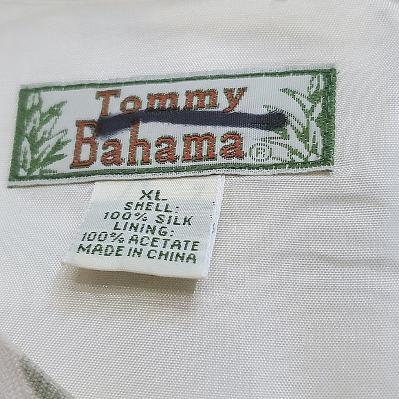 Tommy Bahama 100% Silk (2) Piece Tank Blouse XL & Wrap Skirt Size 16 Women - Picture 13 of 13